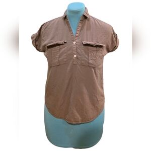 Thread & Supply - Olive Green -  Shirt - Size XS